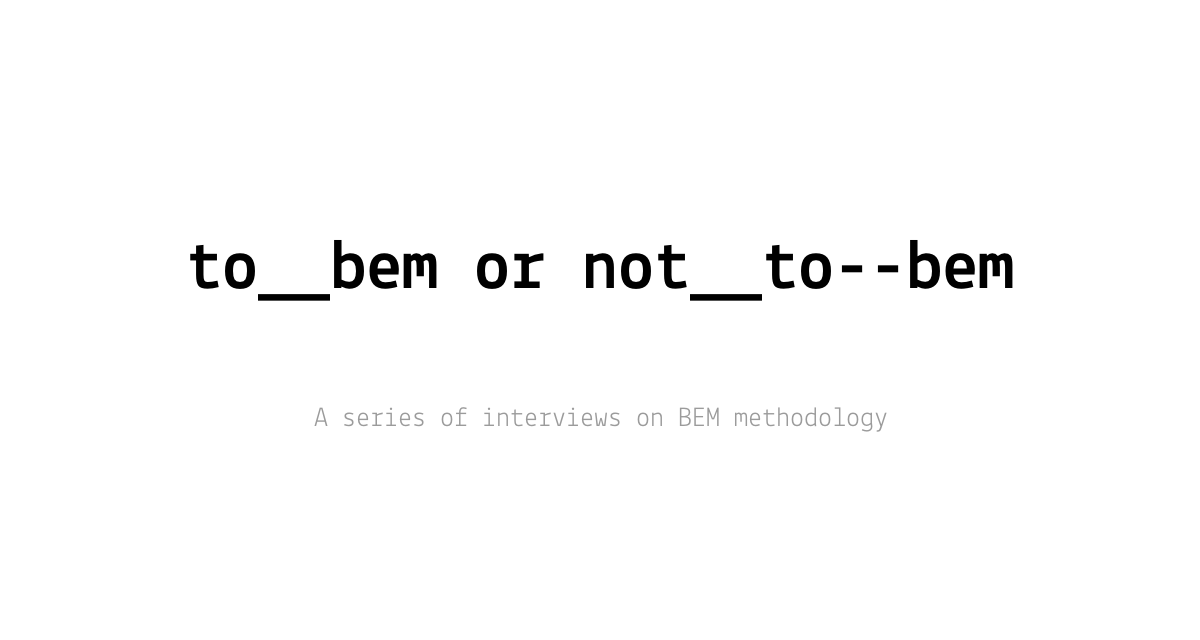 To BEM or not to BEM